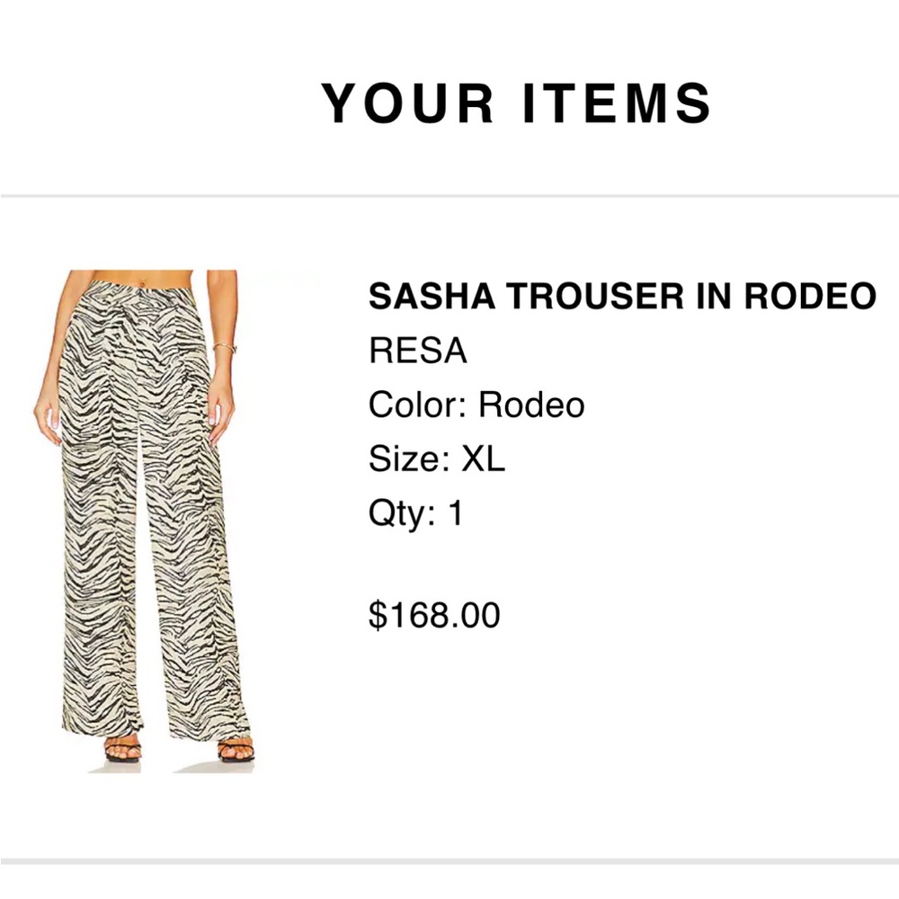Resa Sasha Trouser in Rodeo